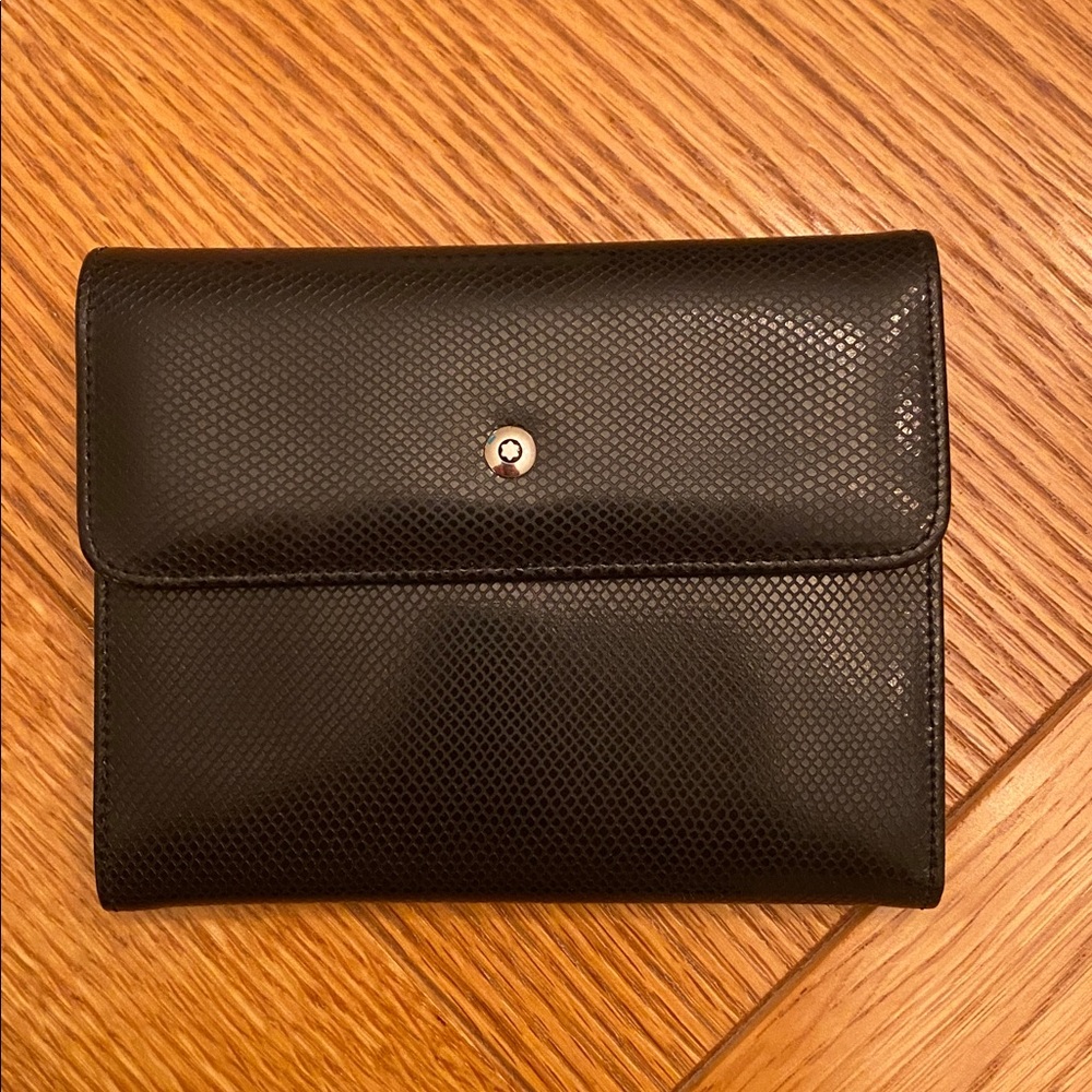 Mont Blanc Black wallet.